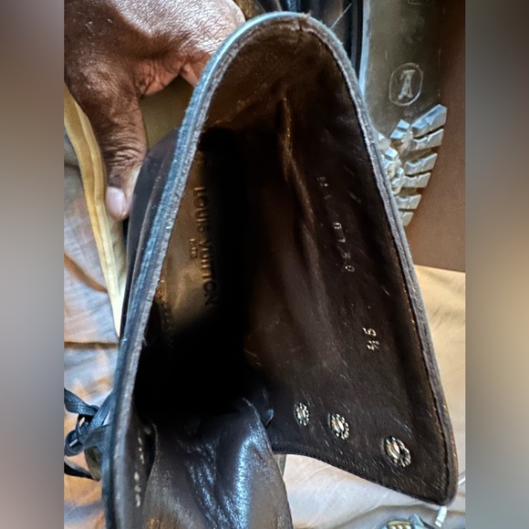 Louis Vuitton Men Black Leather Boot 9.5UK 10.5US New Never Worn - Picture 6 of 6